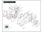 Harley-Davidson 2009 CVO/CUSTOM CVO FAT BOB  - FXDFSE PRIMARY HOUSING
