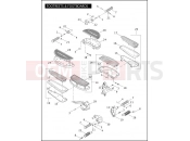 Harley-Davidson 2009 SOFTAIL HERITAGE SOFTAIL CLASSIC  - FLSTC FOOTRESTS & FOOTBOARDS