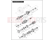 Harley-Davidson 2009 SOFTAIL ROCKER  - FXCW TRANSMISSION GEARS