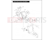 Harley-Davidson 2009 SOFTAIL ROCKER C  - FXCWC REAR FORK & SHOCK ABSORBERS
