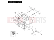 Harley-Davidson 2009 SOFTAIL SOFTAIL STANDARD  - FXST SADDLEBAGS - FLSTC
