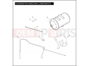 Harley-Davidson 2009 SOFTAIL SOFTAIL CUSTOM  - FXSTC EVAPORATIVE EMISSIONS COMPONENTS