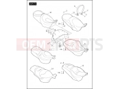 Harley-Davidson 2009 TOURING ELECTRA GLIDE STANDARD  - FLHT SEATS
