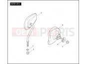 Harley-Davidson 2009 TOURING ELECTRA GLIDE CLASSIC  - FLHTC MIRRORS