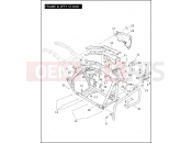 Harley-Davidson 2009 TOURING ULTRA CLASSIC  - FLHTCU FRAME & JIFFY STAND