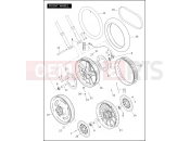 FRONT WHEEL - Harley-Davidson V-ROD MUSCLE - VRSCF 105 2009