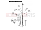 Harley-Davidson 2008 DYNA DYNA SUPER GLIDE  - FXD WIRING HARNESS - FXD, FXDB, FXDL