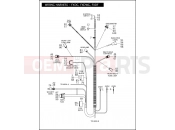 Harley-Davidson 2008 DYNA DYNA FAT BOB  - FXDF WIRING HARNESS - FXDC, FXDWG & FXDF