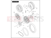 FRONT WHEEL - Harley-Davidson FLHX SIDECAR - SIDECAR FOR FLHX 2008