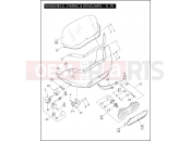 Harley-Davidson 2008 SIDECAR FLTR SIDECAR  - SIDECAR FOR FLTR WINDSHIELD, FAIRING & HEADLAMPS - FLTR