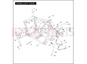 Harley-Davidson 2008 SOFTAIL NIGHT TRAIN  - FXSTB FRAME & JIFFY STAND