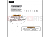 Harley-Davidson 2008 SOFTAIL NIGHT TRAIN  - FXSTB LABELS