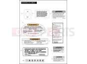 Harley-Davidson 2008 TOURING ELECTRA GLIDE STANDARD  - FLHT WARNINGS & LABELS