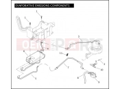 Harley-Davidson 2008 TOURING ELECTRA GLIDE CLASSIC  - FLHTC EVAPORATIVE EMISSIONS COMPONENTS
