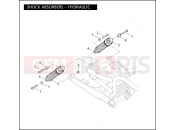 Harley-Davidson 2008 VRSC VRSCAW W/ABS  - VRSCAWA 105 SHOCK ABSORBERS - HYDRAULIC