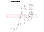 Harley-Davidson 2008 VRSC VRSCD NIGHT ROD  - VRSCD WIRING HARNESS - ABS (CONTINUED)