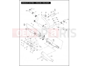 Harley-Davidson 2008 VRSC VRSCD NIGHT ROD  - VRSCD 105 EXHAUST SYSTEM - VRSCAW, VRSCAWA