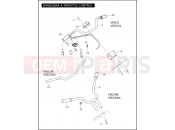 Harley-Davidson 2008 VRSC VRSCDA NIGHT ROD W/ABS  - VRSCDA HANDLEBAR & THROTTLE CONTROL