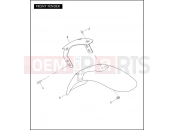 FRONT FENDER - Harley-Davidson VRSCDXA NIGHT ROD SPECIAL W/ABS - VRSCDXA 2008