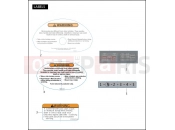 LABELS - Harley-Davidson VRSCDXA NIGHT ROD SPECIAL W/ABS - VRSCDXA 2008