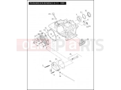 Harley-Davidson 2007 CVO/CUSTOM CVO ULTRA CLASSIC  - FLHTCUSE2 TRANSMISSION BEARINGS & COVERS