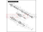 Harley-Davidson 2007 CVO/CUSTOM CVO DYNA  - FXDSE TRANSMISSION GEARS