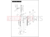 HARLEY-DAVIDSON NIGHT TRAIN  - FXSTB FRONT FORK - FXSTD