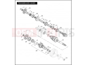 HARLEY-DAVIDSON NIGHT TRAIN  - FXSTB TRANSMISSION GEARS
