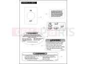 Harley-Davidson 2007 TOURING ELECTRA GLIDE STANDARD  - FLHT WARNINGS & LABELS