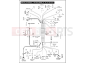 Harley-Davidson 2007 TOURING ELECTRA GLIDE CLASSIC  - FLHTC WIRING HARNESS, INTERCONNECT - FLHT & FLHX