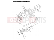 Harley-Davidson 2007 TOURING ULTRA CLASSIC  - FLHTCU TRANSMISSION BEARINGS & COVERS