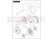 HARLEY-DAVIDSON VRSCD NIGHT ROD  - VRSCD FRONT WHEEL