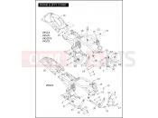 Harley-Davidson 2007 VRSC VRSCX SCREAMIN' EAGLE V-ROD  - VRSCX FRAME & JIFFY STAND