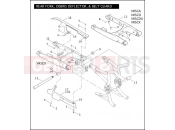 Harley-Davidson 2007 VRSC VRSCX SCREAMIN' EAGLE V-ROD  - VRSCX REAR FORK, DEBRIS DEFLECTOR, & BELT GUARD