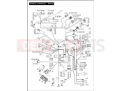 Harley-Davidson 2006 CVO/CUSTOM CVO ULTRA CLASSIC  - FLHTCUSE MAIN WIRING HARNESS, MAIN (CONTINUED)