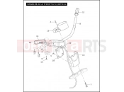 Harley-Davidson 2006 CVO/CUSTOM CVO V-ROD  - VRSCSE2 HANDLEBAR & THROTTLE CONTROL