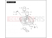 AIR CLEANER - Harley-Davidson CVO VR DESTROYER - VRXSE 2006