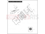 CAM COVERS (FRONT SHOWN) - Harley-Davidson CVO VR DESTROYER - VRXSE 2006