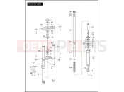 FRONT FORK - Harley-Davidson CVO VR DESTROYER - VRXSE 2006
