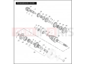 Harley-Davidson 2006 DYNA DYNA 35TH ANV SUPER GLIDE  - FXD35 TRANSMISSION GEARS
