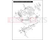 Harley-Davidson 2006 DYNA DYNA STREET BOB  - FXDBI TRANSMISSION BEARINGS & SIDE COVERS