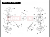 Harley-Davidson 2006 DYNA DYNA LOW RIDER  - FXDLI HANDLEBAR SWITCHES