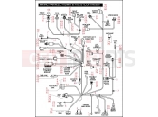 Harley-Davidson 2006 DYNA DYNA LOW RIDER  - FXDLI WIRING HARNESS, FXDWGI & FXD35 (CONTINUED)