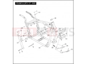 Harley-Davidson 2006 SOFTAIL SPRINGER CLASSIC  - FLSTSC FRAME & JIFFY STAND