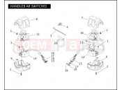 Harley-Davidson 2006 SOFTAIL NIGHT TRAIN  - FXSTB HANDLEBAR SWITCHES
