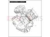 Harley-Davidson 2006 VRSC VRSCA V-ROD  - VRSCA 105 ENGINE ASSEMBLY - COMPLETE