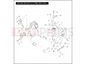 Harley-Davidson 2006 VRSC VRSCA V-ROD  - VRSCA 105 ENGINE MOUNTS & STABILIZER LINK