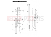 HARLEY-DAVIDSON VRSCD NIGHT ROD  - VRSCD 105 FRONT FORK - VRSCA & VRSCD