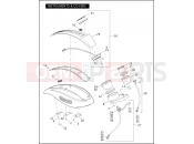 Harley-Davidson 2005 CVO/CUSTOM CVO V-ROD  - VRSCSE INSTRUMENTS & COVERS