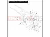 Harley-Davidson 2005 DYNA DYNA SUPER GLIDE CUSTOM  - FXDCI ENGINE MOUNTS & STABILIZER LINK